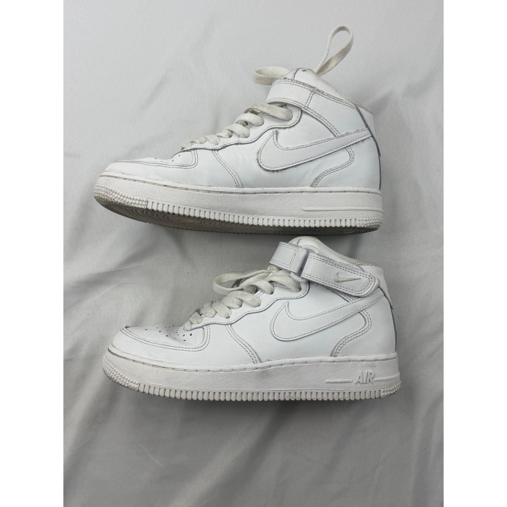 Nike Air Force 1 Mid LE GS Kids Size 4.5Y White DH2933-111 Sneakers